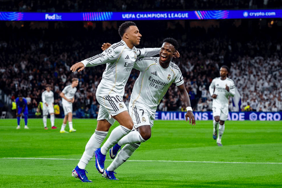 欧冠悲喜夜:熊皇造4球皇马6-1 曼城1-3被爆大冷 国米1-3阿森纳